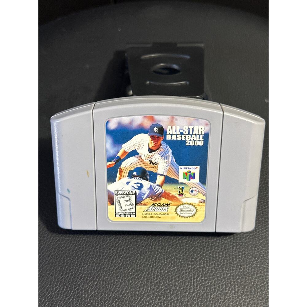 All-Star Baseball 2000 Nintendo 64 game cartridge Tested/Working Condition